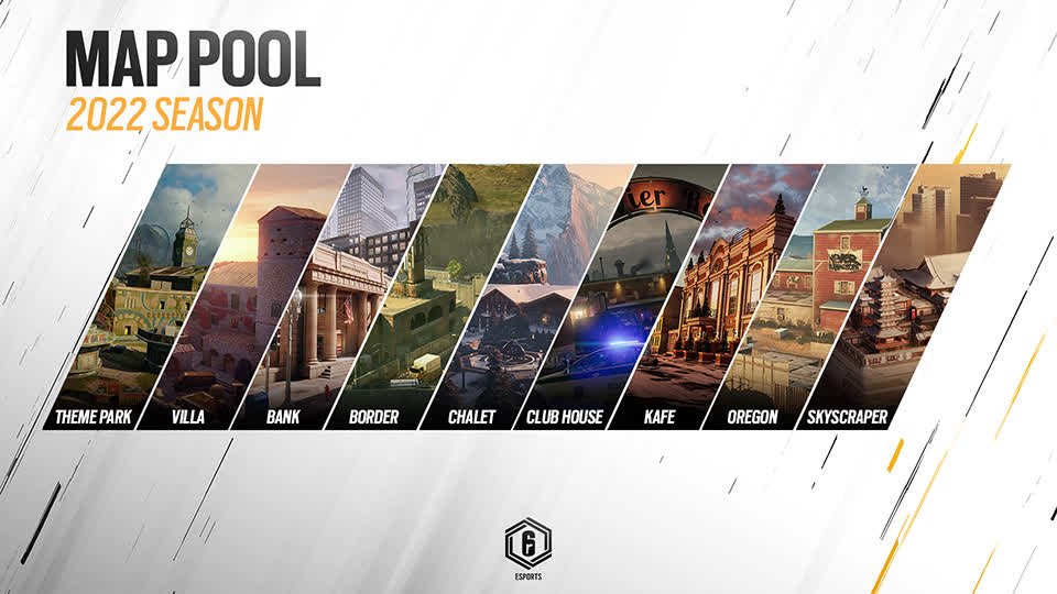 R6 Esports Brasil 🇧🇷 on Twitter "9⃣ MAPAS PARA O CENÁRIO COMPETITIVO