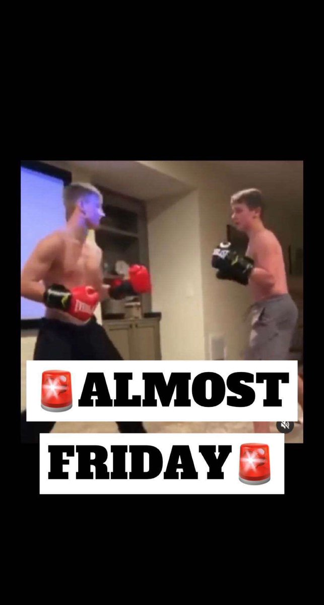 TheOBarstool's tweet photo. Almost Friday 🚨🚨 https://t.co/VHhyvIyNMc