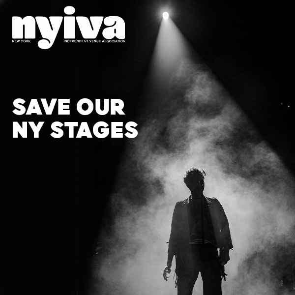 Live performing arts and venues in the State of NY have been uniquely harmed by the pandemic. Go to NYIVA.org and Take Action and let your representatives know we need their help! #SaveOurNYStages