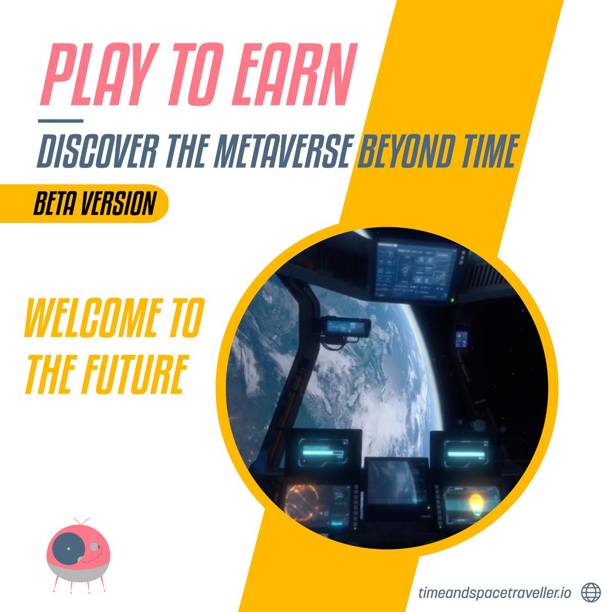 ✅Discover The Metaverse Beyond Time With #TST

#MetaverseNFT #PlayToEarn #Web3 

Beta Version👇👇👇

timeandspacetraveller.io/game/