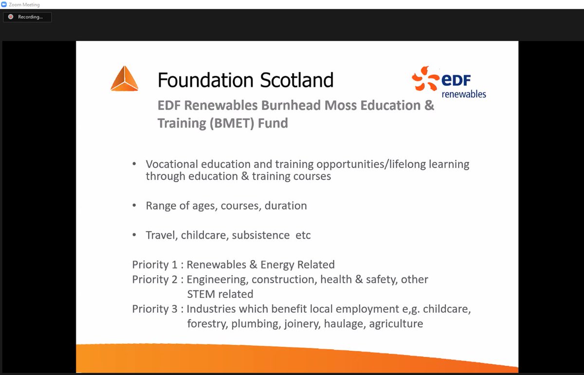 CVSFalkirk's tweet photo. πΆ Todhill Wind Farm Community Fund (#Larbert, #Stenhousemuir & #Torwood): https://t.co/2wSkN4NdQ7
πΆ EDF Renewables Burnhead Moss Education & Training (BMET) Fund: https://t.co/Xu2HXHsklh (for individuals rather than projects)
(6/9) https://t.co/cVfIdT1kbU