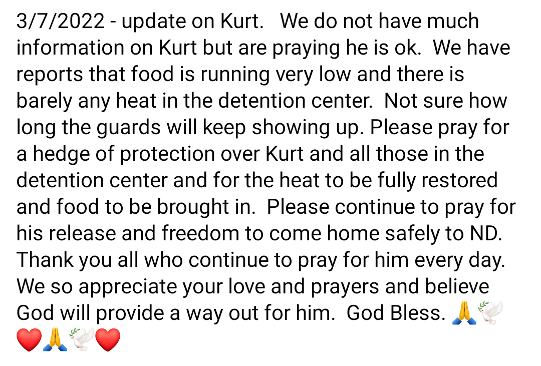 auctioneer723's tweet photo. How have conditions deteriorated for Kurt Groszhans since Monday?  Don't let this be out of site - out of mind! Pray for this ND farmer! https://t.co/0doYCVNRrh