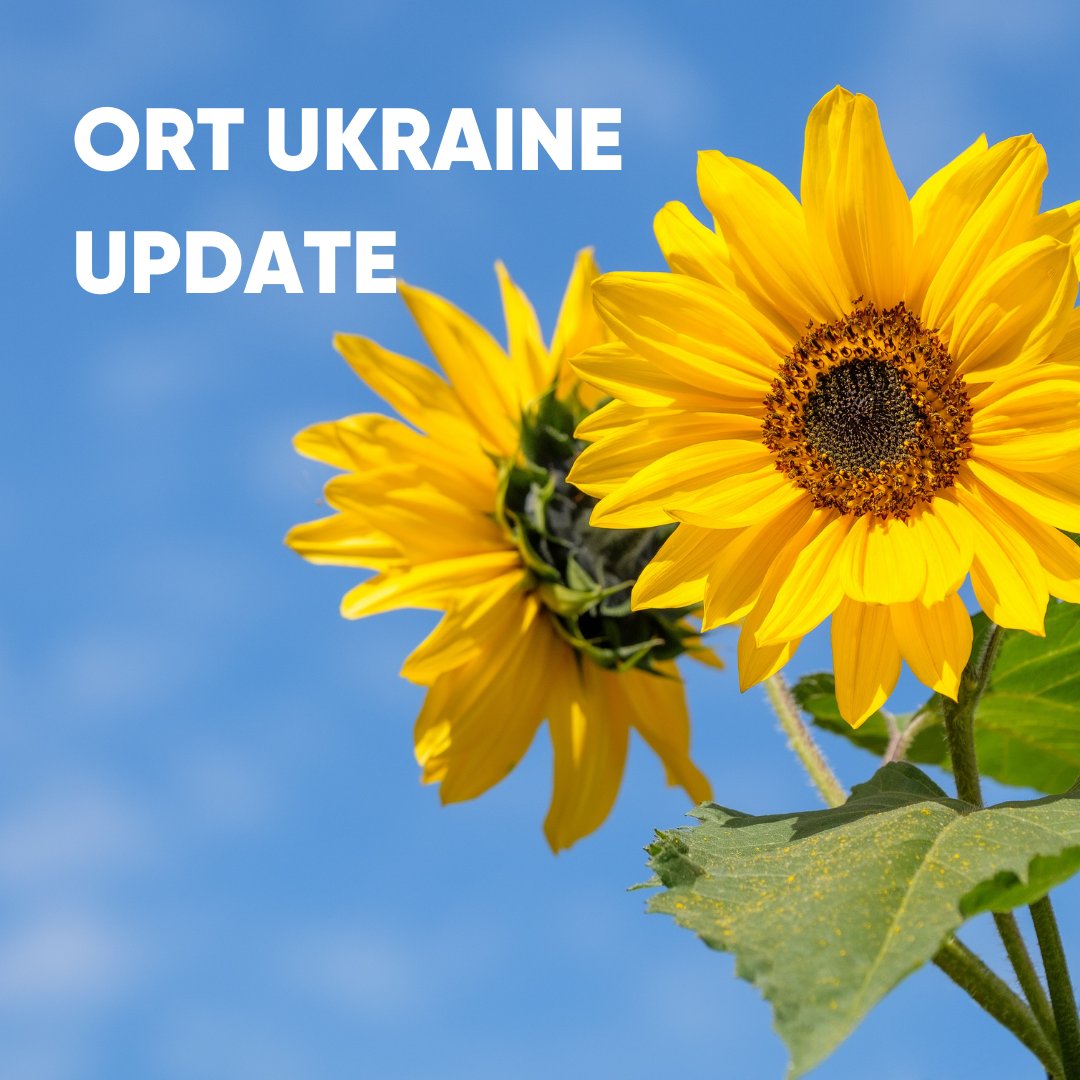 As we watch the news reports from Ukraine, our concern for our ORT colleagues and families continues to grow. ORT is now on the ground in Poland.  Read the update - ow.ly/E8P350Igfw8

#standwithukraine #ORT#HelpUkraine