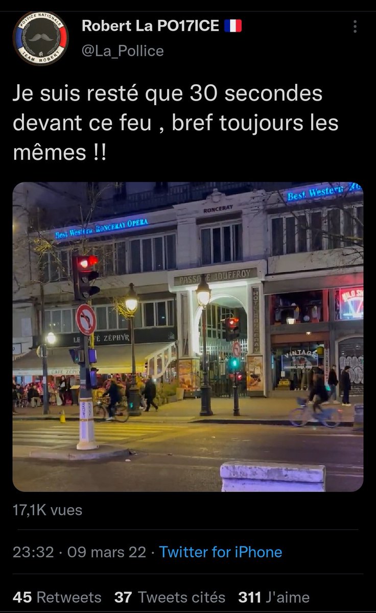 VeloFakeOFF's tweet photo. #VeloFakeOFF #VFO018
Cette vidéo d'un (proche de) policier montre-t-elle réellement des vélos enfreignant le code de la route comme suggéré ?
❌ Faux !
FactCheckons ! https://t.co/oaKeKlJd5J