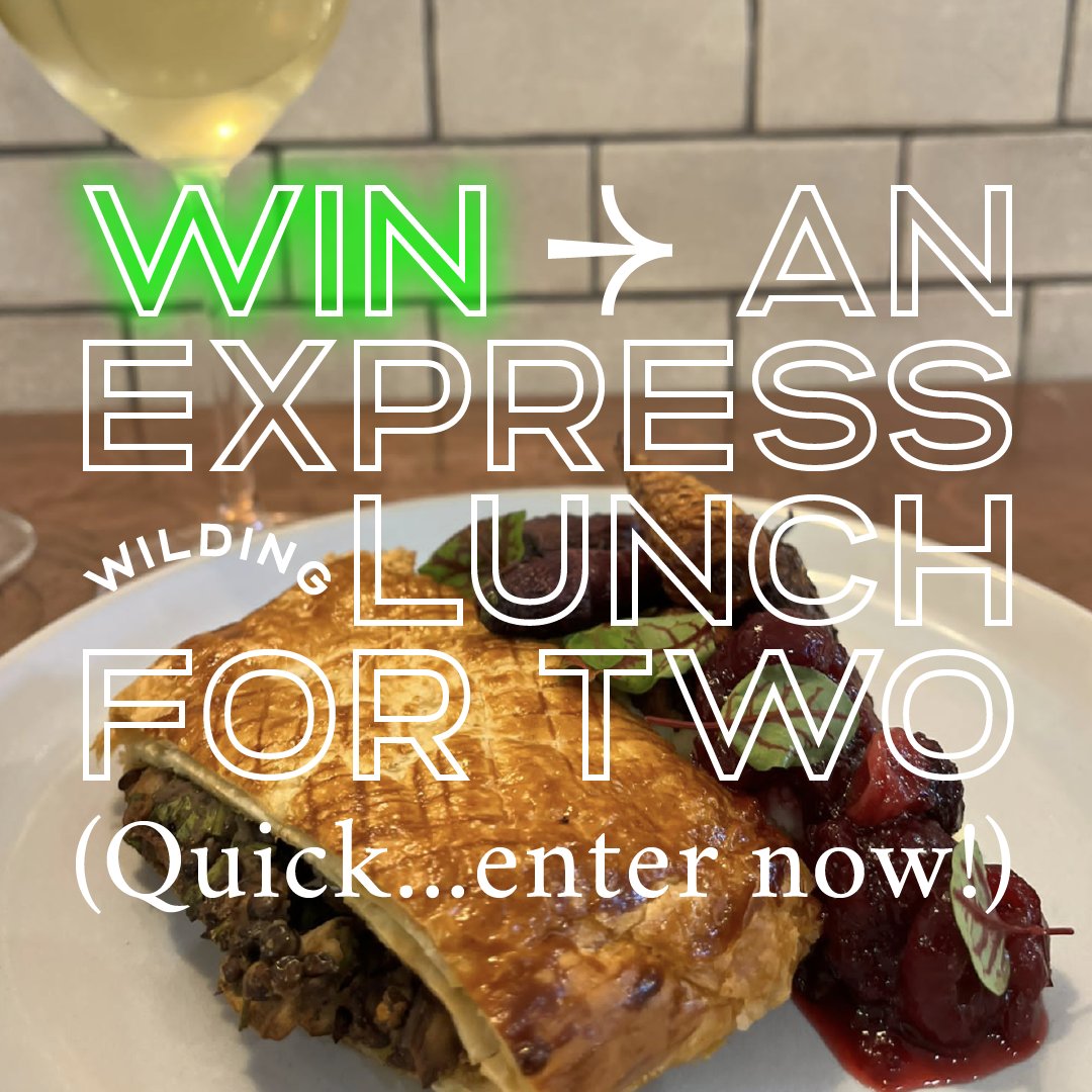 🔔  Week 4 of our <a href="/WildingOxford/">Wilding Oxford</a> Express Lunch #Giveaway (we are giving one away every week until the end of March!)...so FOR A CHANCE TO WIN 1 x Express Lunch for two  simply head to the Instagram for details on how to enter here > bit.ly/33Gjcdv #oxford #lunch