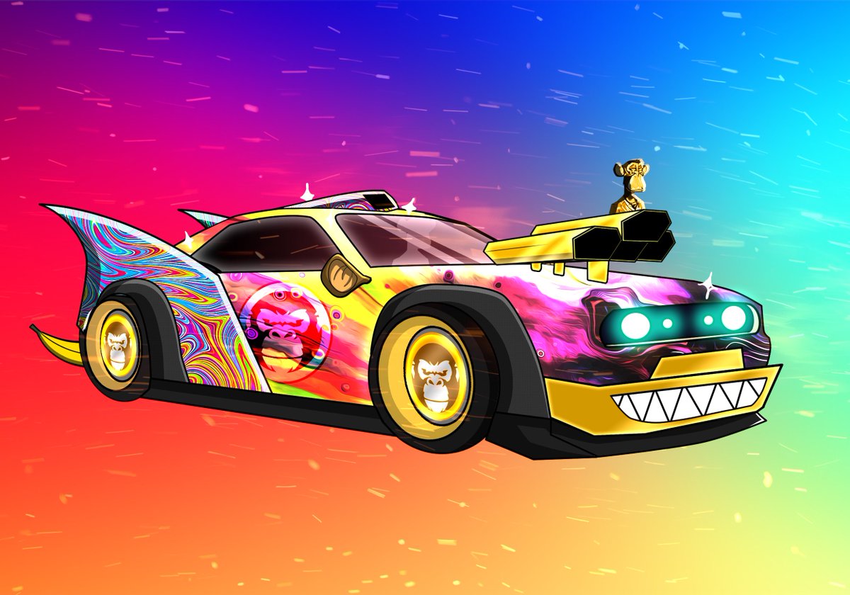 AdmirableNews's tweet photo. 🔥This is my @APEMOBILE Vehicle! 🔥
I just released my new NFT collection of 10,000 Luxury vehicles built for all the apes on the Ethereum Blockchain! 

✨Check us out at https://t.co/uAEurqVQdY ✨
Join our Whitelist immediately! 

🕶️LIKE SHARE &amp; FOLLOW! 🕶️

#NFT #NFTS #APEMOBILE https://t.co/j1qssF0HeJ