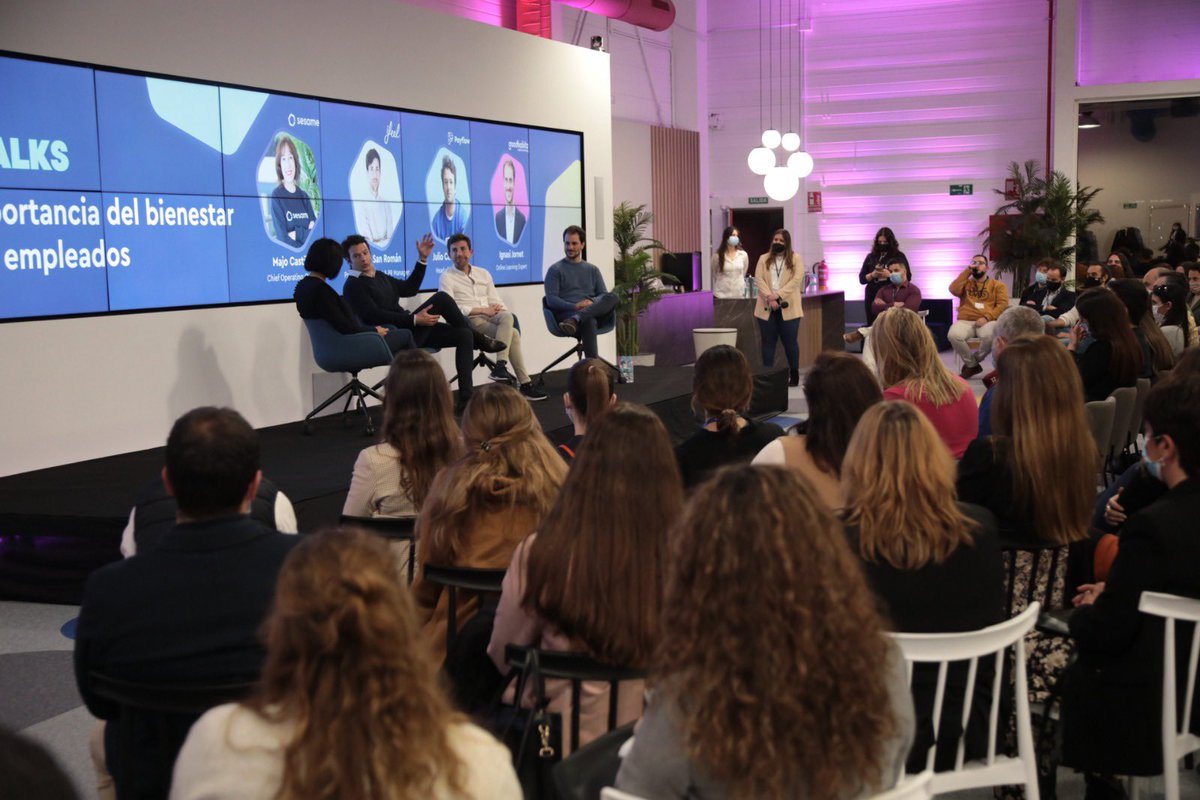 ifeelonline's tweet photo. Ha sido un verdadero placer haber participado en las #HRTalks de @sesamehr_ con nuestro psicólogo @RafaSRR y otros grandes ponentes de @Payflow_es y @GoodHabitz_ES para dar voz a la importancia de cuidar del #bienestar de los empleados en diferentes áreas.

¡Gracias por asistir! https://t.co/EO4r9gaPYP
