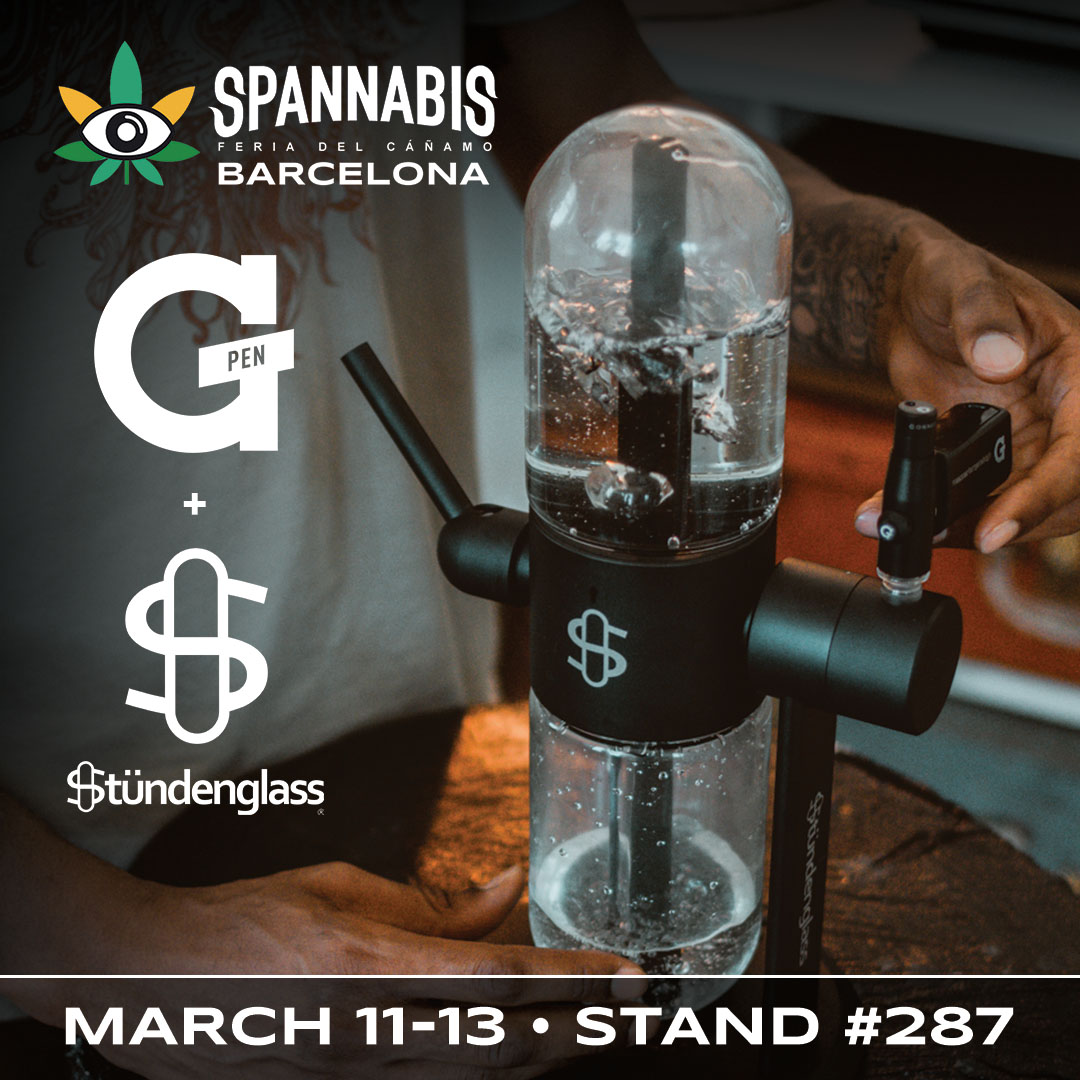 Are you attending Spannabis 2022 in Barcelona? Come say hi at stand #287, meet our team and see the Stündenglass and the entire G Pen product line in person!