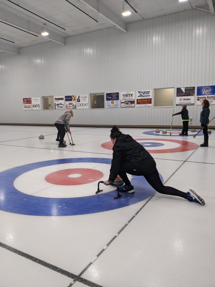 SentrySchool's tweet image. The students and staff of the SBE Anderson Classroom to Career (C2C) Center added another C ... Curling! The group had a great time on the ice Wednesday at the @SentryInsurance Curling Center, learning all about the popular winter sport. #UWSP #curling #learntocurl