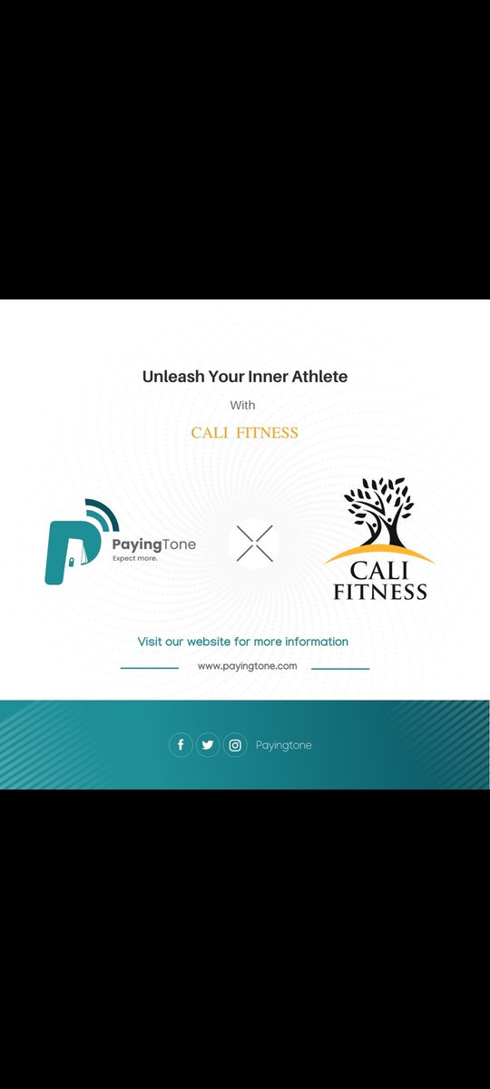 You don't have to wait for the office to get you a <a href="/CaliFitness4/">Cali Fitness</a> membership card! Those paperworks take forever to be filled and you know it! #payingtone is your way out ! Sign up &amp; Hit the #gym now! payingtone.com/signup <a href="/Ivan_Munye/">Ivan_MUNYE</a> #rwot #bnpl