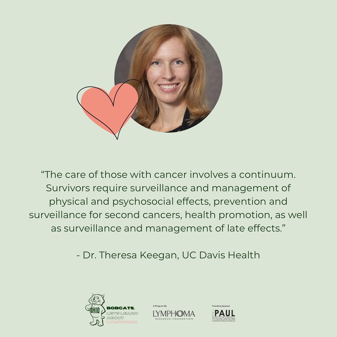 bobcats_LLL's tweet photo. If there is anything you should take away from our campaign, it’s that cancer, more specifically AYA lymphoma, effects every person differently. From symptoms to visible signs, everyone’s health journey is unique. Look out for yourself and others. ✨💗
••
#ResearchWithAPurpose https://t.co/00PZoKfajP