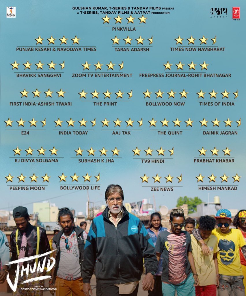 Jani ❤️EF on Twitter: "Look at how many countries Jhund is playing high ratings. Thanks for a very inspiring movie @SrBachchan Ji ❤️⚽️❤️⚽️❤️⚽️ https://t.co/10MLFCACbd" / Twitter