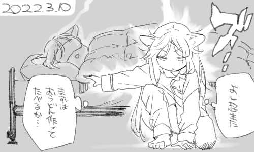 起きた瞬間から一切の寝ぼけ時間無く行動できる時はこんな気持ちです 