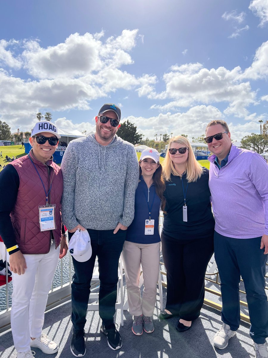Right_Sourcing's tweet photo. We had a great time as a sponsor of the Hoag Classic last week and also working on our short game ⛳ https://t.co/Nyjjoa7CNB