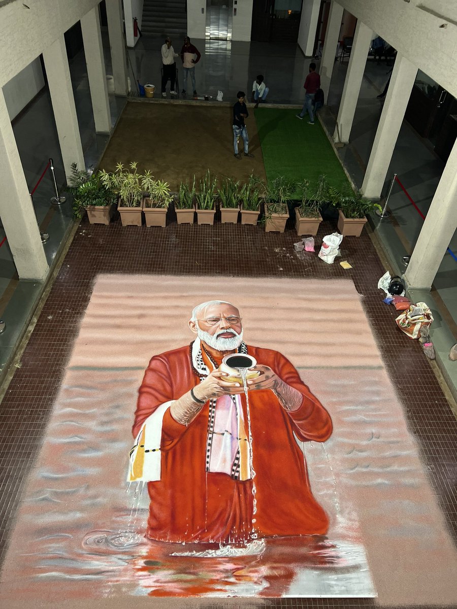 sanghaviharsh's tweet photo. Can't resist myself from capturing this beauty!

Swagat preps in full swing.. https://t.co/MJ3oQoCrDs