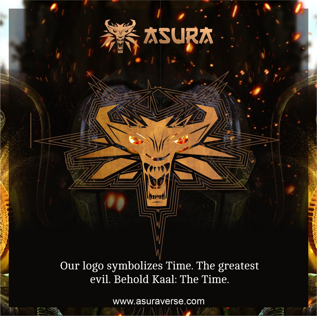 What greater evil you can find, what kills us all! What decays everything that is born! The answer lies in the logo! 

#TIME 

#NFT #Devil #ASURA $ASUR #nfts #NFTCommunity #game https://t.co/KHyaQRoZBx