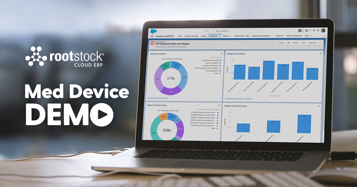 RootstockMFG's tweet photo. Check out our MedDevice demo and discover the depth and breadth of Rootstock and the advantage of a connected CRM and ERP solution in a medical device manufacturing setting https://t.co/LDBcnhkp3R #MedDeviceManufacturing #ERP4MedDevice #ERP #CloudERP #Salesforce4Manufacturing https://t.co/yM2QJKHz2Q