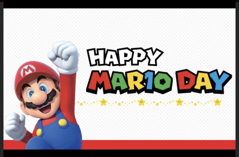 It's a me, Mario!  Celebrate Mar10 Day!  #mpes #pandapower #Mar10Day #nowiwantpizza @Carmelschools <a href="/MPES_Principal/">mikekirk</a>
