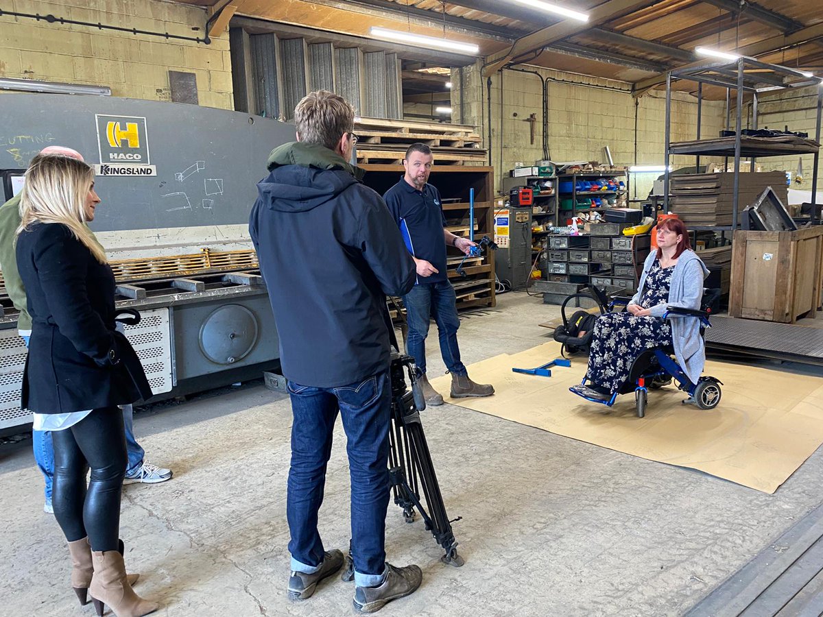 We will be on BBC Points West this evening discussing a life changing product we have recently designed and fabricated. #bbc #design #fabrication #cirencester