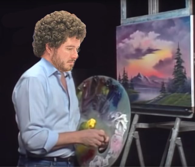 delatorre's tweet photo. Graham trying to paint a happy picture about the 2021-22 basketball season. #GrahamRoss https://t.co/yJOG1QKFiz