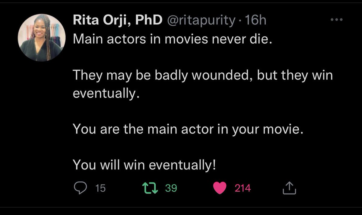 rasaqoguntade's tweet photo. I am an ACTOR.
I am UNSTOPPABLE
I will not relent
I am a WINNER
I am full of GRACE
I will Work HARD and SMART
I am an ACTOR
#anactor #possibilitarian
@ritapurity https://t.co/HDNS1vN6Vf
