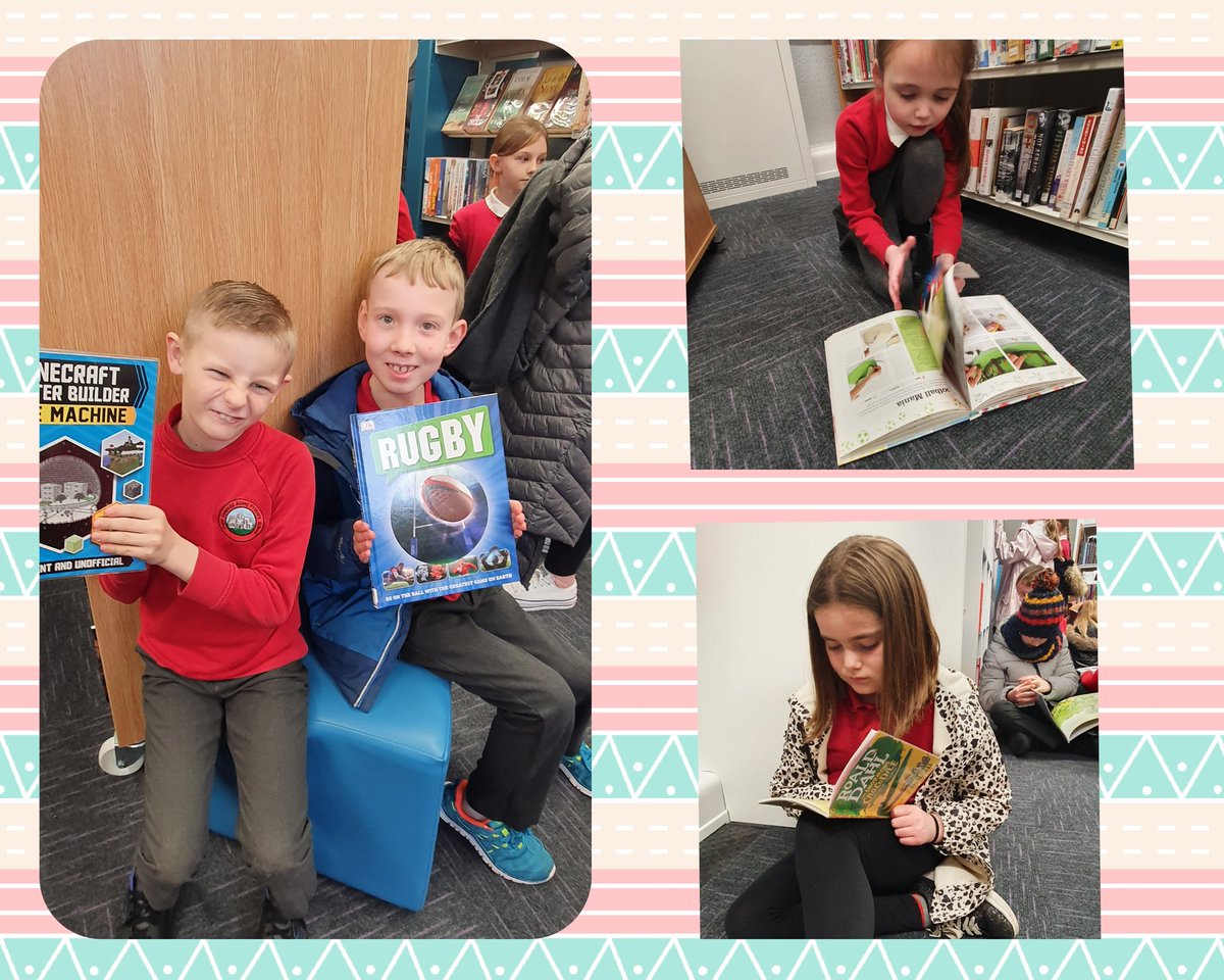 AbbeyPrim's tweet photo. Mrs Hanks' Class loved their visit to Skewen library today. Many of us didn't know we had free books right on our doorstep and we can't wait to go back. Thank you to Fran @NPTLibraries for showing us around! #Teamyr4 #local #worldbookday2022 #Love2read https://t.co/ivBfT4aTYV