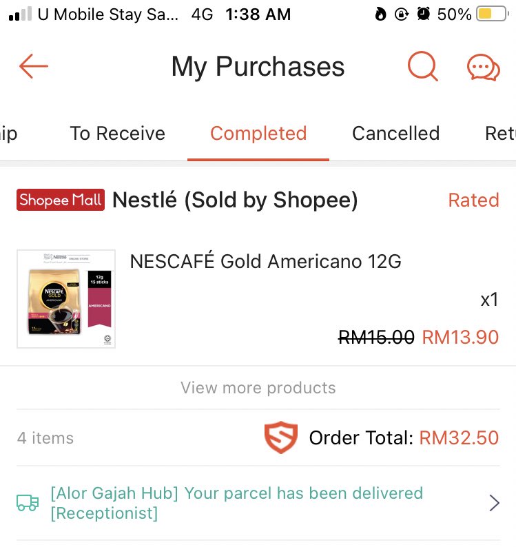 Express alor gajah shopee GD Express