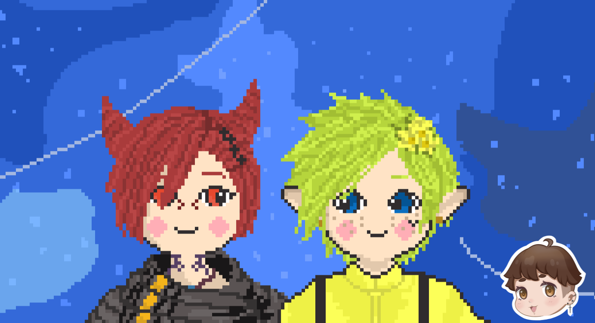 fiercedaddylink's tweet photo. i love ffxiv and pixelartttt so i thought i'd share my recent creations, including some of my and my friends' favourite characterssss. would love to do more or commission if people are ever interested! ♥ https://t.co/97aMAiNfL4