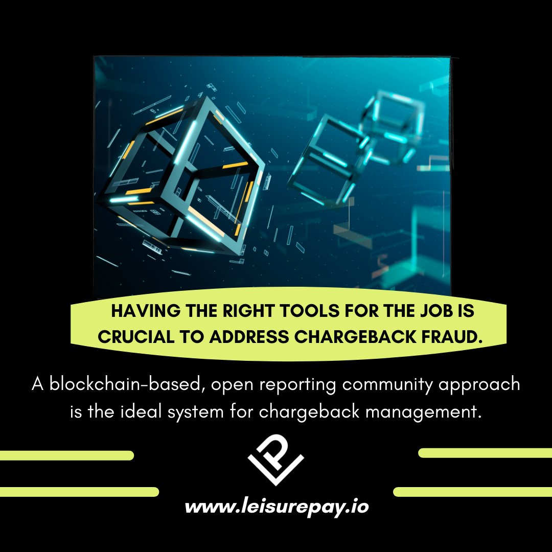 LeisurePayHQ's tweet photo. At #LeisurePay we will always help you combat chargeback fraud to minimize the risk to your business!
➡️ https://t.co/yi9iQnuC0V
$LPY #BTC #BNBChain #chargebackfraud #Leisurepay https://t.co/7qH0xhNegv
