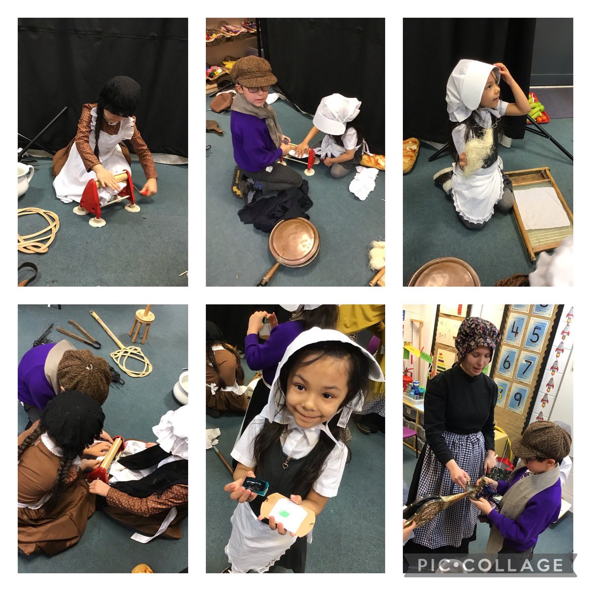 HolyFamilyL8_1F's tweet photo. We role-played life in the Victorian times #WashHouse #kittyWilkinson #Artefacts #childrenworked Can you remember what any of the objects were used for?  #HistoricalEnquiry https://t.co/psgprAL3AU