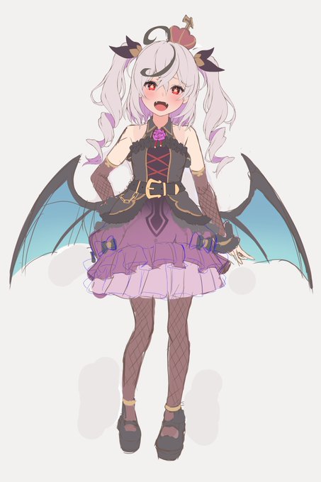 オリキャラデザイン練習中 