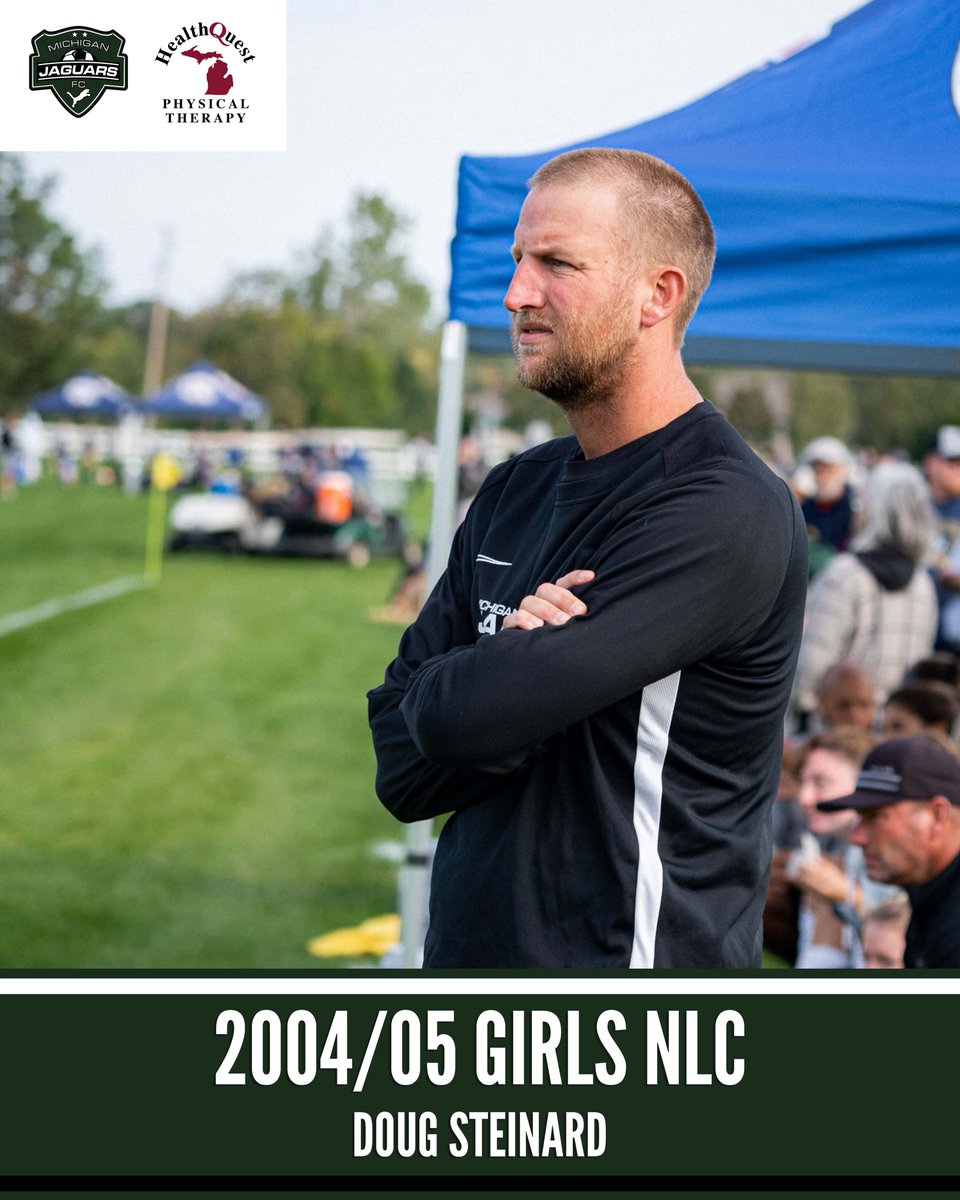Meet your 2005 (U18) - 2004 (U19) Girls Coaches for the NLC, CW3, and Novi Braches! 
 
2005 NLC: Chris Crawford
2005 CW3 Green: Mitchell Thompson
  
2004/05 NLC: Doug Steinard
2004/05 Novi Green: Andy Richards

#LetsGoJags