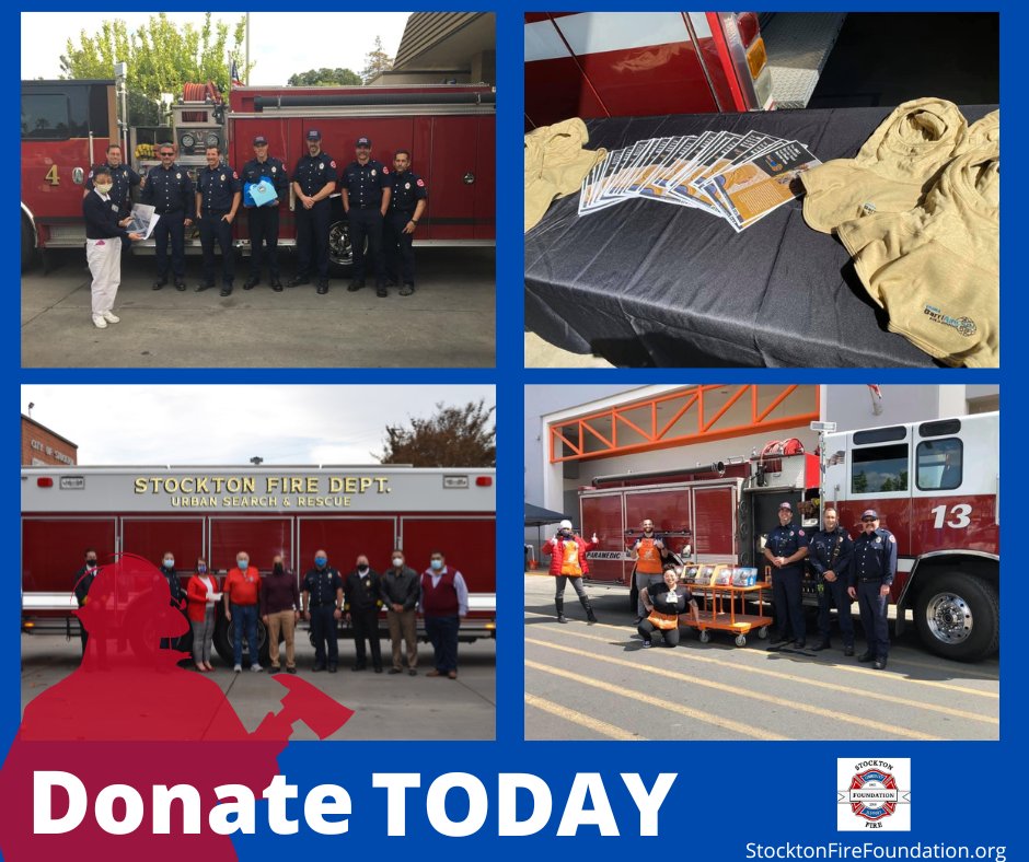 Donations made to the Stockton Fire Foundation are used to directly support Stockton Firefighters. Any amount helps and we thank you for your contribution. 

Donate today at paypal.com/donate/?hosted…