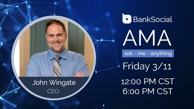 BANKSOCIALio's tweet photo. Who’s ready for the #AMA?

Tomorrow, Friday March 11th we will have 2 AMAs.  The first will be at 12:00PM CST on twitter spaces and telegram.  Then at 6PM CST we will be in AltSpaceVR/YouTube and Twitch.

Lots of new details and updates.  #DontMissIt https://t.co/bWFZJwJdO3
