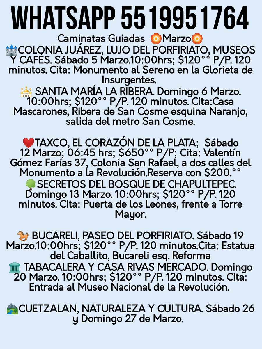 Turismo en CDMX tweet media