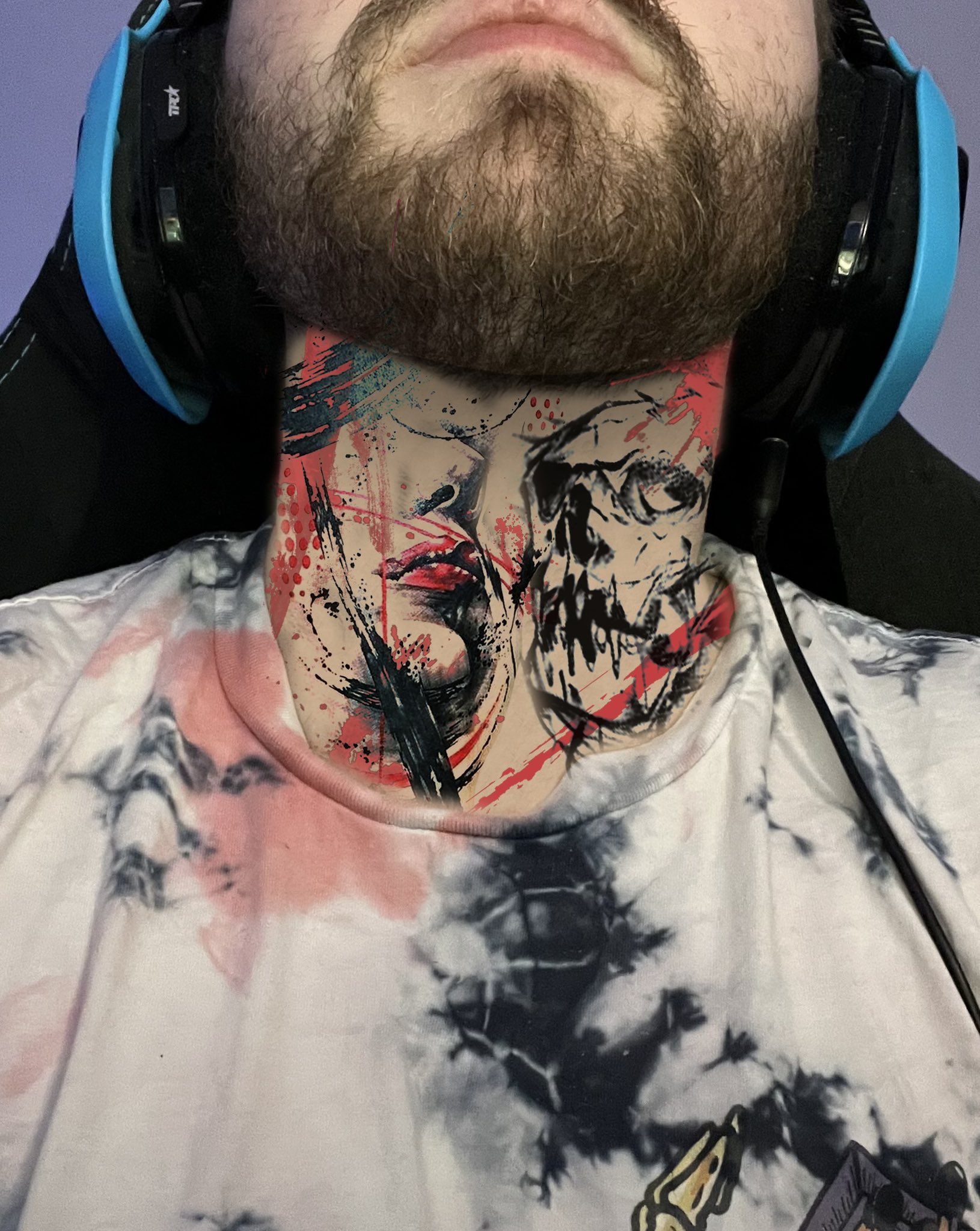 ImMadness on Twitter "Neck tattoo appointment