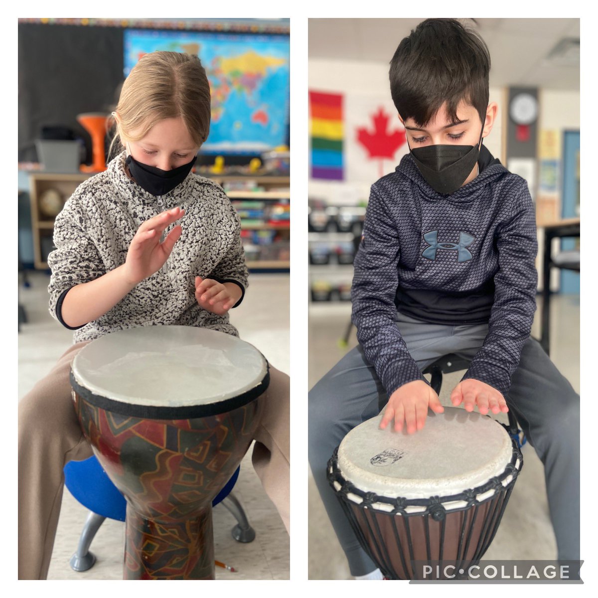MrsVecchio's tweet photo. Thank you Babarinde Williams for your fun filled African Drumming workshop. We had so much fun learning alongside with you @PeelSchools @hillsideTwolves https://t.co/sbZK1v9pi9