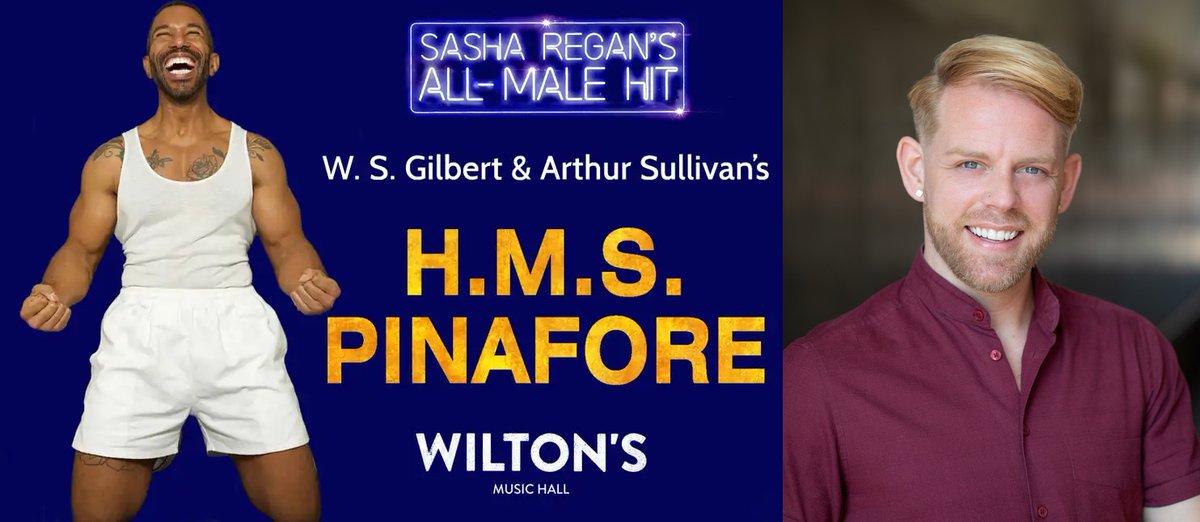 Best wishes to RICHARD RUSSELL EDWARDS (<a href="/RichardREdward/">RichRussEds</a>) opening today in 'SASHA REGAN'S ALL MALE HMS PINAFORE' <a href="/allmalehms/">allmalehms</a> at <a href="/TRwinchester/">Theatre Royal Winchester</a> theatreroyalwinchester.co.uk/whats-on/hms-p… from #ReganDeWynterWilliams