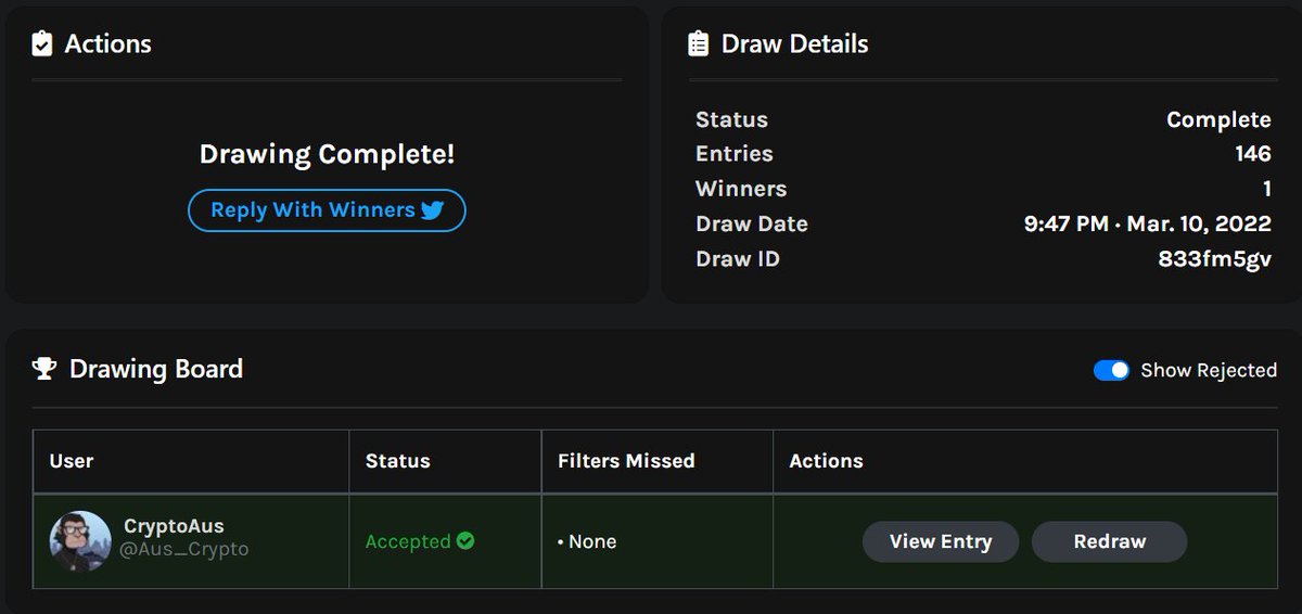 GeishaWidows's tweet photo. Winner @Aus_Crypto 

Dm me to claim your prize https://t.co/gH5YwoOREA