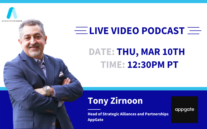 WorkSpan's tweet photo. LIVE NOW! Join EcosystemAces LIVE NOW for a conversation with Tony Zirnoon, Head of Strategic Alliances and Partnerships at AppGate!
https://t.co/7BdMUL2Ike
#EcosystemAces #Channel #EBM #CoSelling #webinar https://t.co/xCNNP4dakc