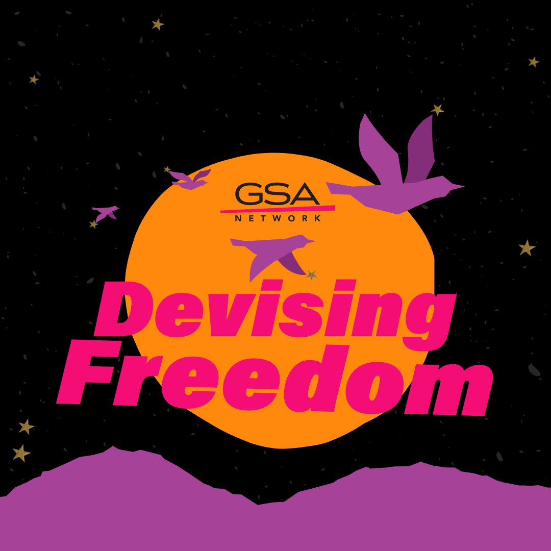 GSANetwork's tweet photo. Today we'd like to announce our launch of Devising Freedom-a national strategy that will create a vision for trans &amp; nb youth to blossom despite the persistent attacks on their bodies &amp; identities.

"We’re choosing life.We’re telling our truth.We’re sustaining our spirit.u down?" https://t.co/MFjRPebgYC