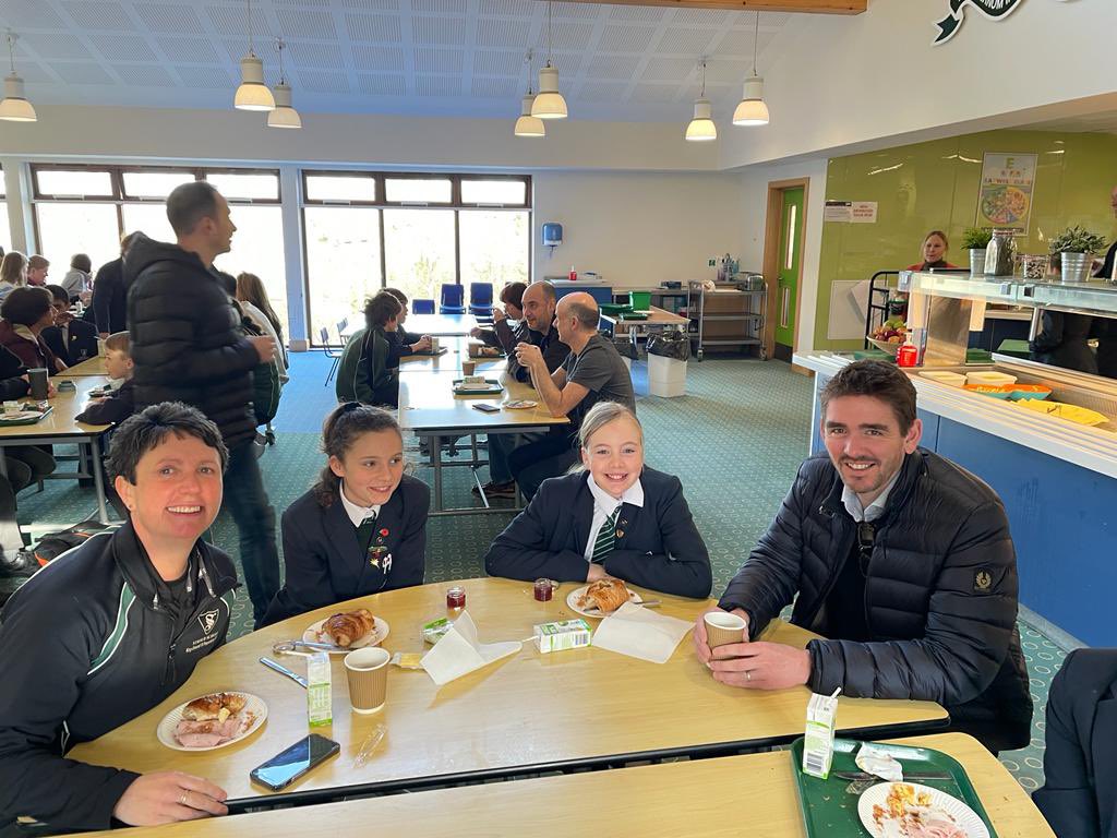 KESPreparatory's tweet photo. #StroudSSch were so pleased to finally welcome their parents in to school for breakfast this morning. Croissants were enjoyed by all! #StroudSchool https://t.co/waM9dE3Ld6