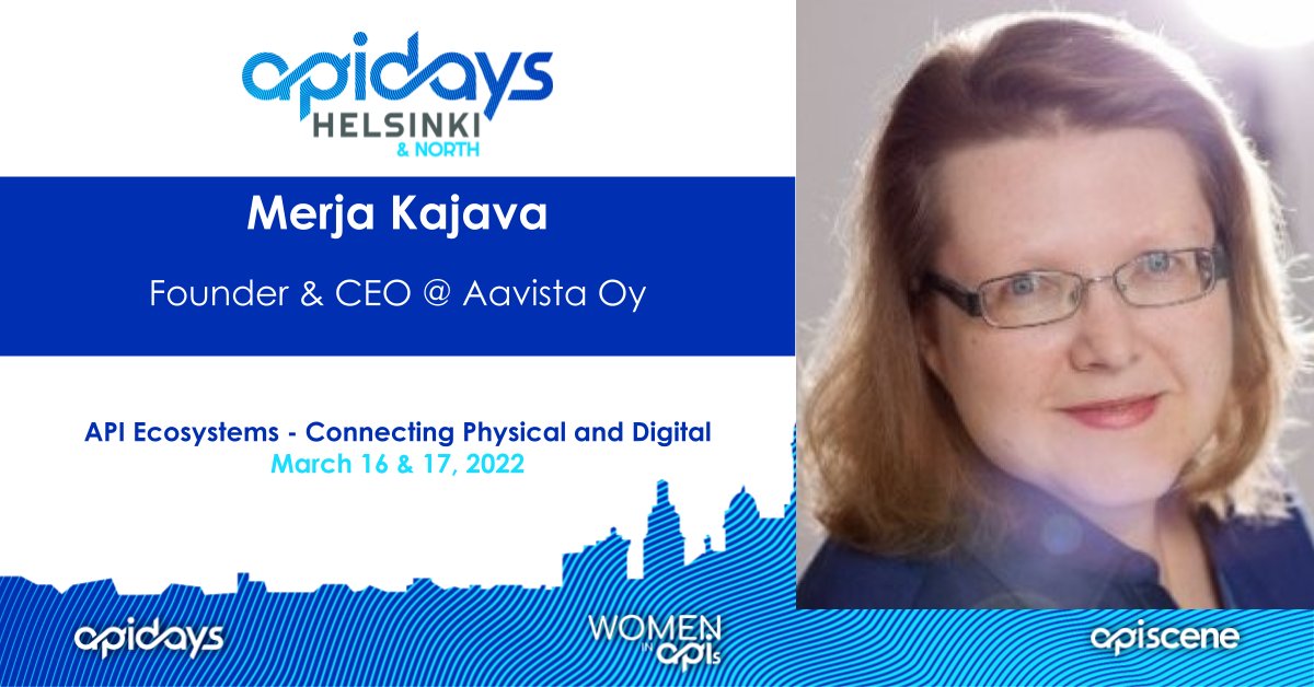 mkajava's tweet photo. Happy to speak at #apidays Helsinki &amp; North. Register for free! https://t.co/lHKvugBBtq https://t.co/wdu29InO2x