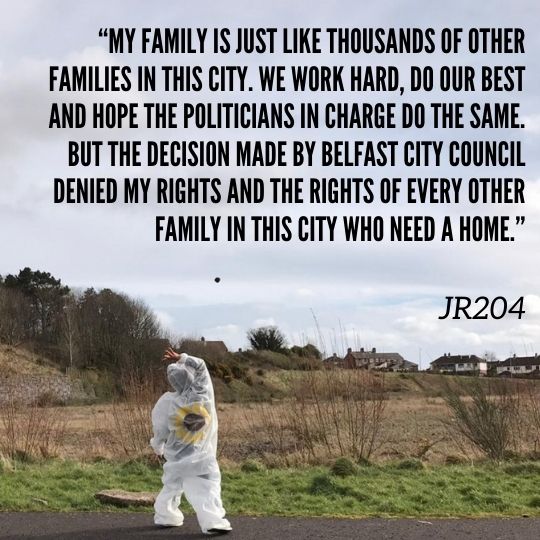 Today the High Court in Belfast granted leave for a judicial review of Belfast City Council's decision to sideline housing rights at the Mackies site.

A legal action crowd funded by the people of Belfast and led by a brave family.

We're with JR204! ✊

TakeBacktheCity.ie