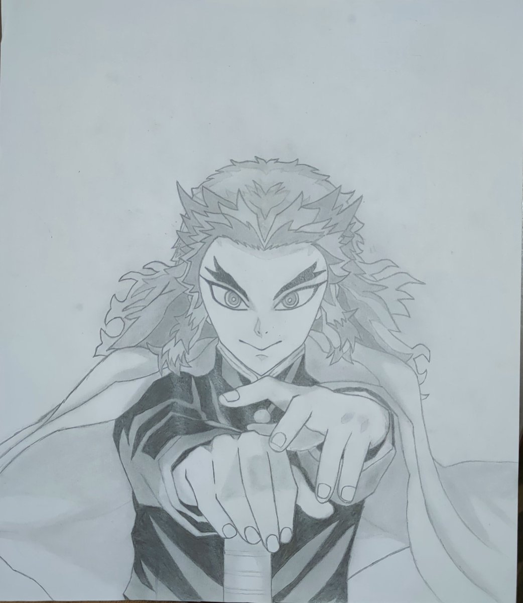 Dibujo de Rengoku