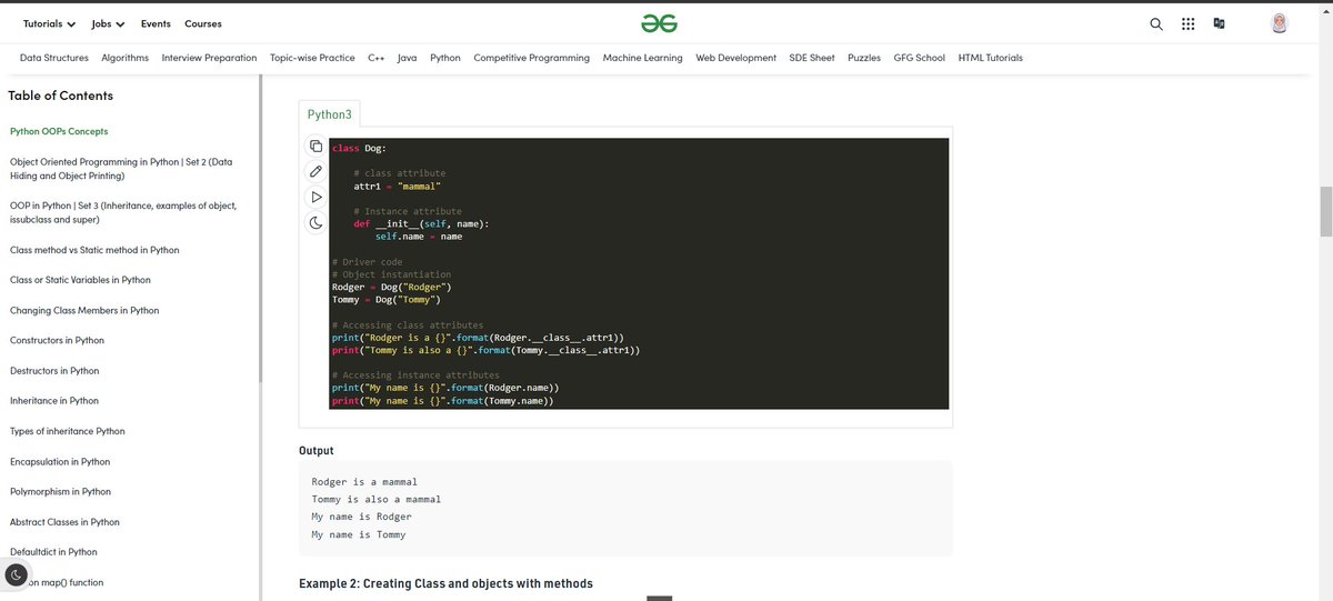 Day-34,35 | 9,10 march 2022

- Progress: Started Learning OOP in python from GFG.
- Feeling: Tired

#100DaysOfCode #100daysofcodechallenge