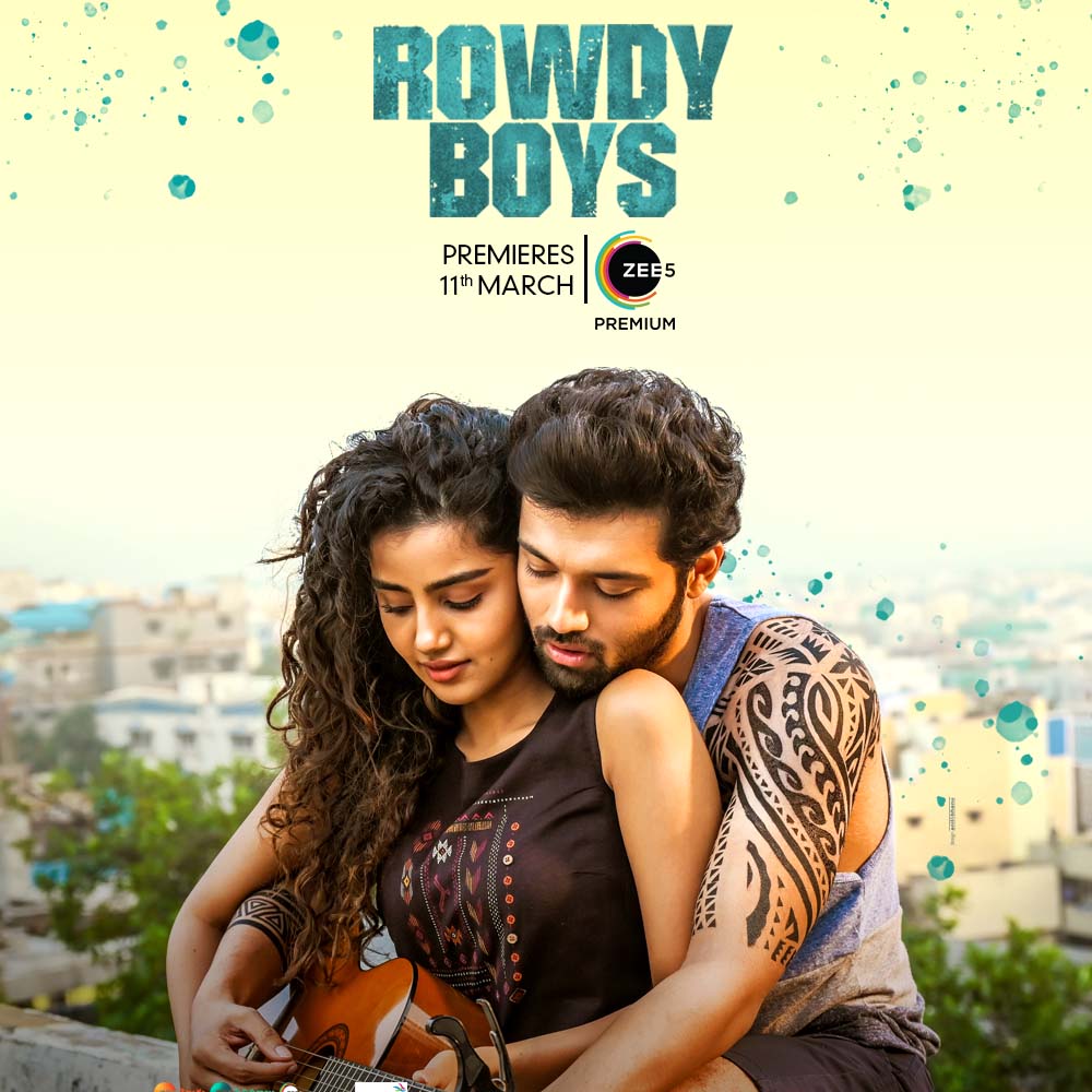 Telugu film #RowdyBoys (2022) by #SreeHarshaKonuganti, ft. #Ashish @anupamahere @KarthikRathnam3 @komaleeprasad @vikram_sahidev & #SrikanthIyengar, now streaming on @ZEE5India.

#DilRaju @SVC_official @ThisIsDSP @ZEE5Telugu