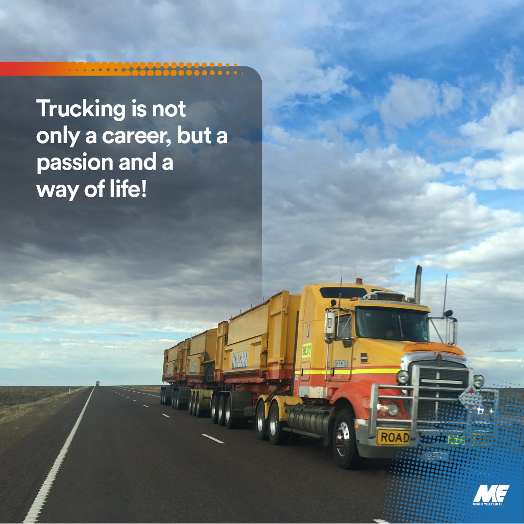 Have you heard the call of the open road? 🛣️

Many truckers consider #trucking not just a job, but a passion and something that gives them a sense of purpose in life. 

Like if you agree 💙

#trucks #truckdriver #trucker #truckinglife #truckerlife