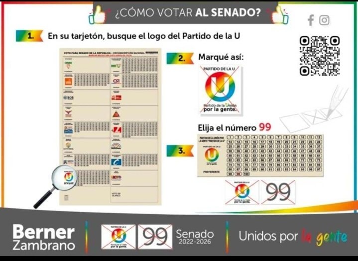 Ivandapoker's tweet photo. @navarrowolff Así es como Como NO se debe votar, es un polítiquero corrupto que exige votos a sus empleados (caja de compensación confamiliar) y subordinados a cambio de renovar contratos y repartir coimas en el departamento de Nariño. https://t.co/GMoVetBJu6