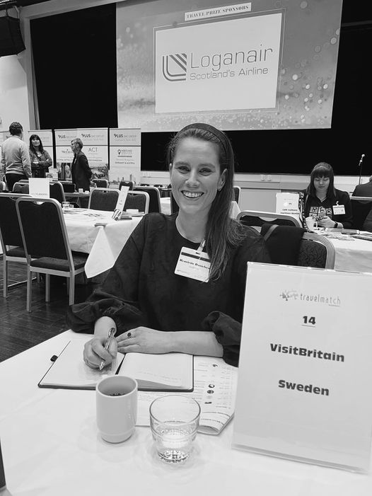 VisitBritainNDC's tweet photo. Great to be back out meeting trade and media face to face at TravelMatch in Norway with lots of productive and exciting conversations about Great Britain🇬🇧 https://t.co/3mblSwYJTU